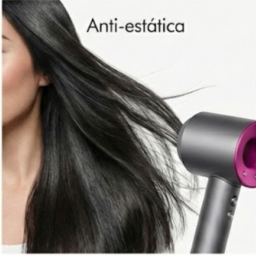 Secador Iónico Profesional + Set de 5 Accesorios de Regalo